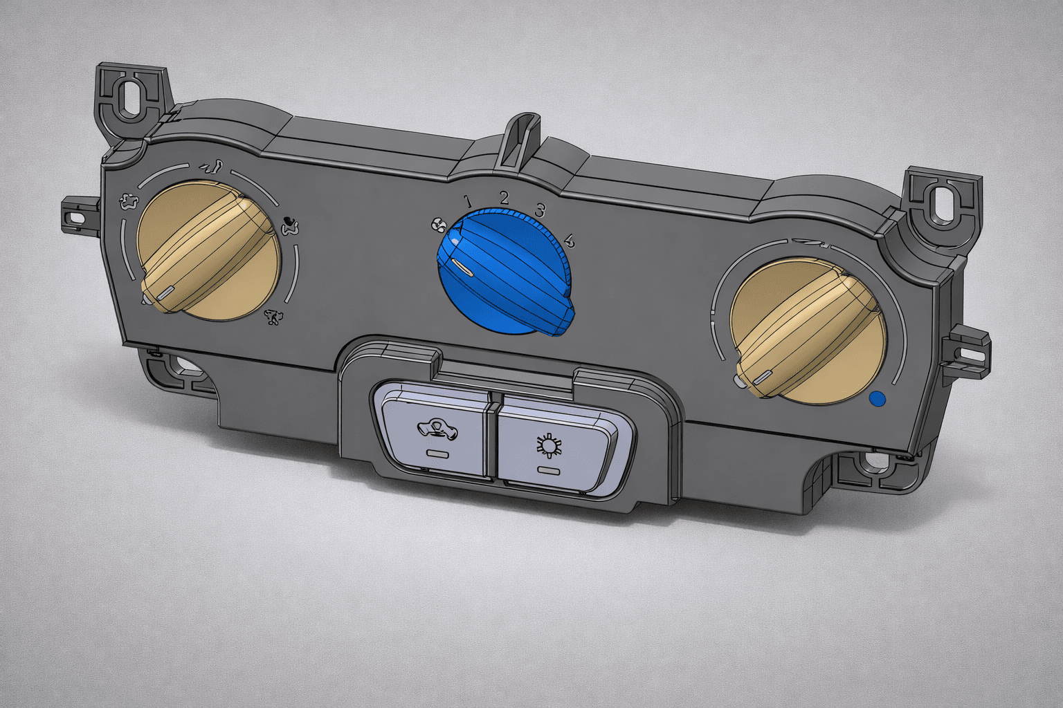 Electronic Control Panels & Blower Switch