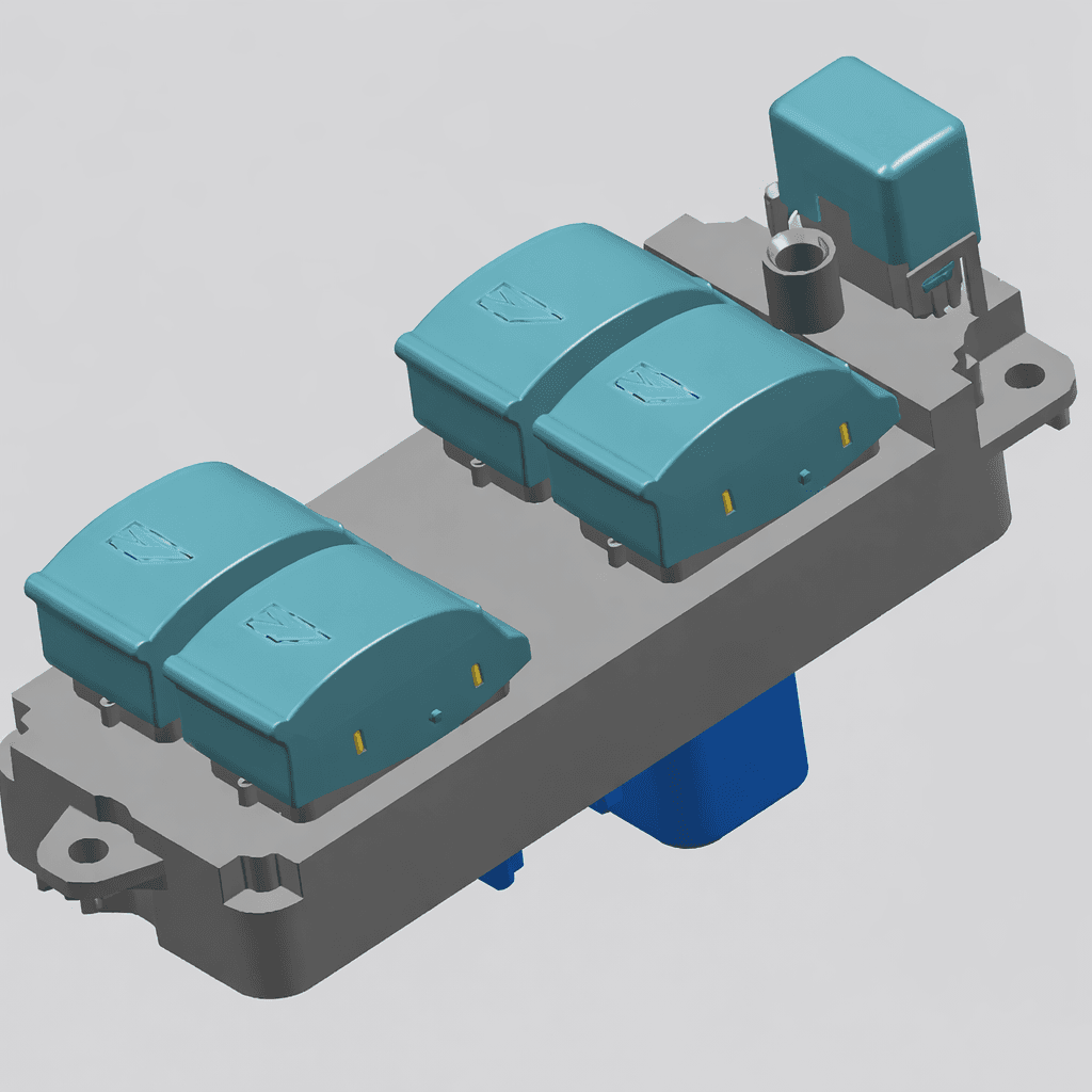 Power Window Switch (High & Low Current)